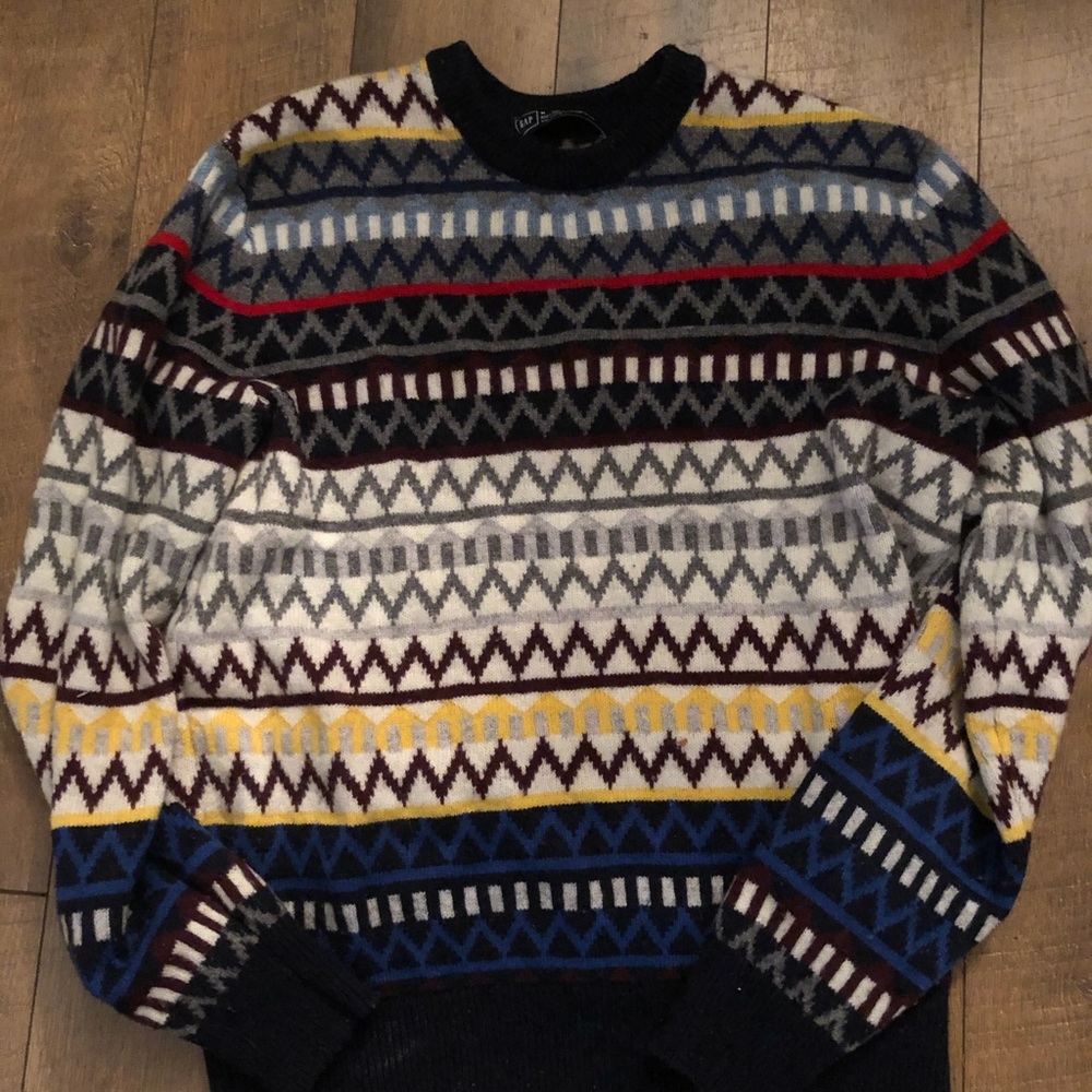 Gap sweater with lambs wool